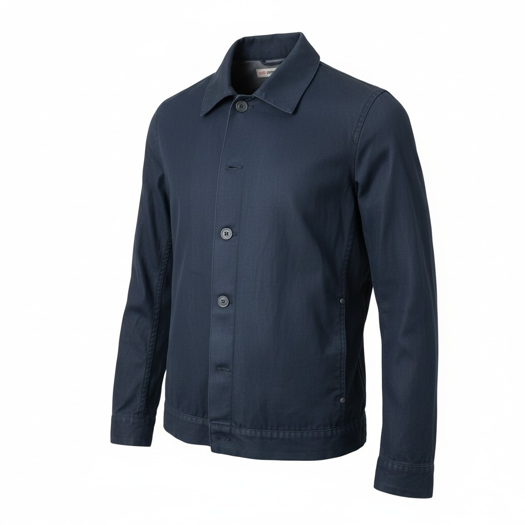 Levi's Men's Engineered Jeans Jacket Navy Button-Down Blue Size Xl
